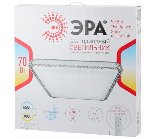 Накладной светильник Эра SPB-6 Brilliance Slim S 70 Классик Накладной светильник Эра SPB-6 Brilliance Slim S 70 Классик