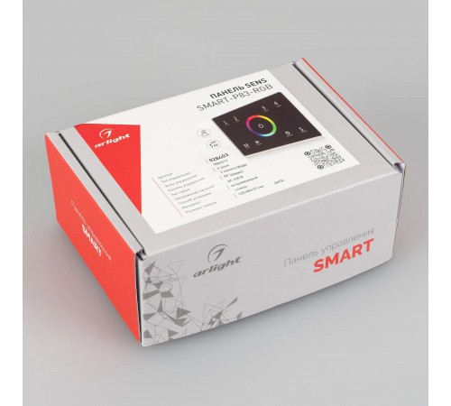 Панель-регулятора цвета RGB сенсорная встраиваемая Arlight 028403 SMART Панель-регулятора цвета RGB сенсорная встраиваемая Arlight 028403 SMART