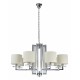 Подвесная люстра Newport 35406+1/C chrome без абажуров 35400