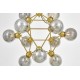 Подвесная люстра LUMINA DECO LDP 160N-12 MD+GY Zodiak