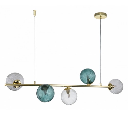 Подвесной светильник Indigo 11032/5PL Gold Selva Подвесной светильник Indigo 11032/5PL Gold Selva