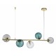 Подвесной светильник Indigo 11032/5PL Gold Selva