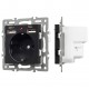 Розетка с заземлением и 2хUSB type A, без рамки Arlight 43734 SCT