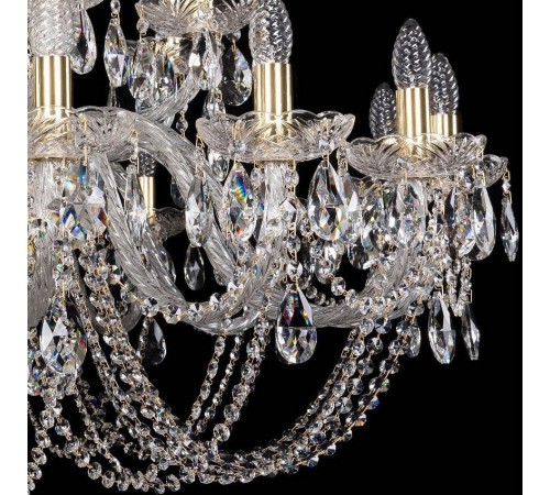 Подвесная люстра Bohemia Ivele Crystal 1402/16+8/400/G 1402 Подвесная люстра Bohemia Ivele Crystal 1402/16+8/400/G 1402