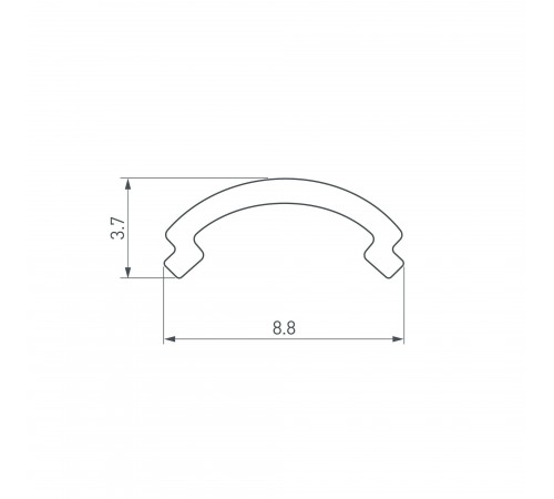 Рассеиватель Arlight 036324 ARH