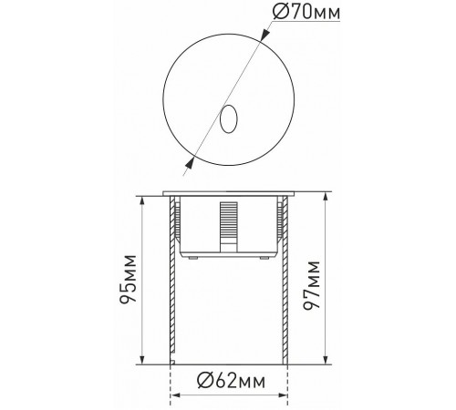 Встраиваемый светильник Arlight 25737 LT-GAP-R70-3W Warm3000 (WH, 30 deg) Встраиваемый светильник Arlight 25737 LT-GAP-R70-3W Warm3000 (WH, 30 deg)