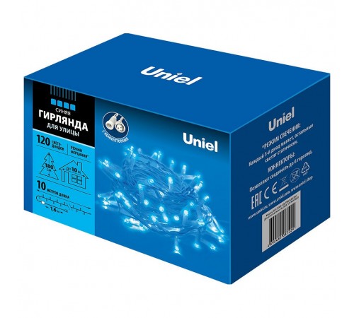 Гирлянда Нить Uniel UL-00001352 ULD-S1000-120 Гирлянда Нить Uniel UL-00001352 ULD-S1000-120