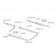Трек накладной Italline WSO 19B-1 white WSO