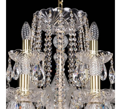 Подвесная люстра Bohemia Ivele Crystal 1402/16+8/400/G 1402 Подвесная люстра Bohemia Ivele Crystal 1402/16+8/400/G 1402