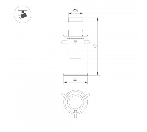 Накладной светильник Arlight 044753 APRIORI Накладной светильник Arlight 044753 APRIORI