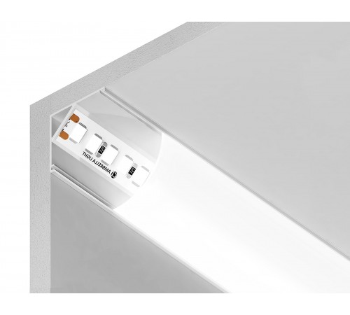 Профиль накладной угловой внутренний Ambrella Light GP2100WH GP