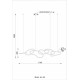 Подвесной светильник Wertmark WE449.06.903 Vanessa