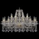 Подвесная люстра Bohemia Ivele Crystal 1413/16+8/360/G 1413