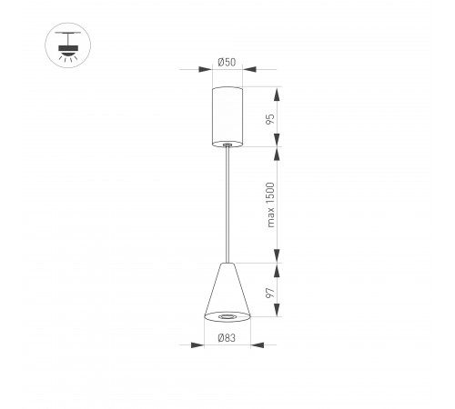 Подвесной светильник Arlight 032773 ELEMENTA Подвесной светильник Arlight 032773 ELEMENTA