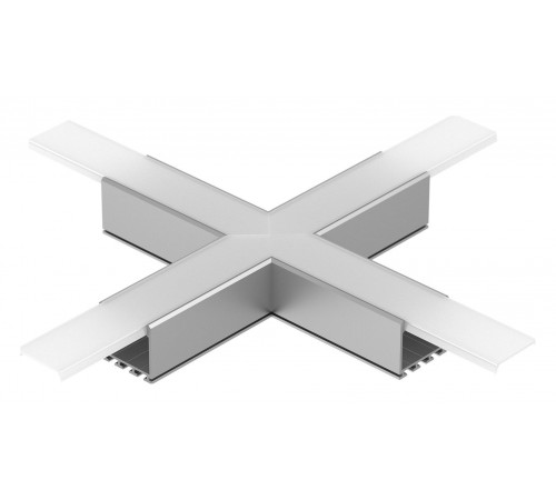 Соединитель угловой X-образный накладной Arlight 026244 KLUS Соединитель угловой X-образный накладной Arlight 026244 KLUS