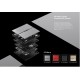 Панель универсальная сенсорная накладная iLedex Technical INN SP 48V-4-BK VISION48/22