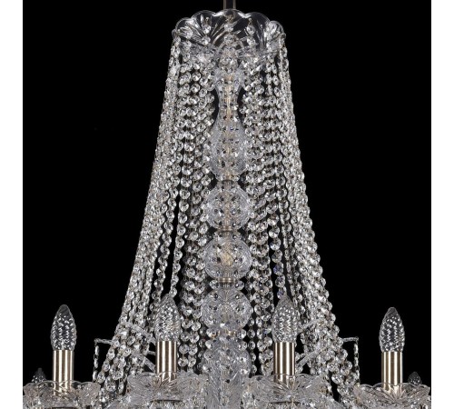 Подвесная люстра Bohemia Ivele Crystal 1411/16/300/h-90/Pa 1411