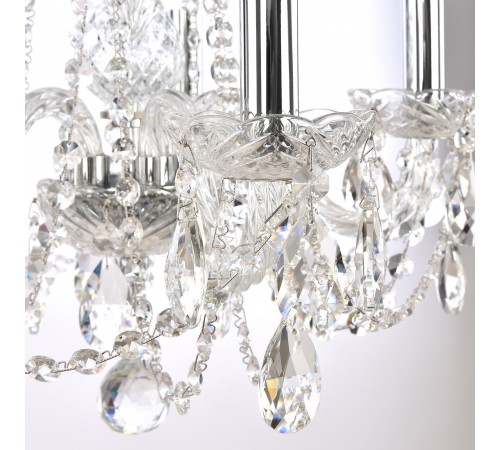 Подвесная люстра Bohemia Ivele Crystal 1402/5/141/Ni 1402 Подвесная люстра Bohemia Ivele Crystal 1402/5/141/Ni 1402