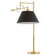 Настольная лампа декоративная LUMINA DECO LDT 1124 MD+BK 1124