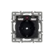 Розетка с заземлением и 2хUSB type A, без рамки Arlight 43734 SCT