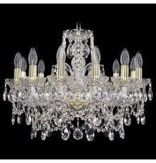 Подвесная люстра Bohemia Ivele Crystal 1411/12/195/G 1411