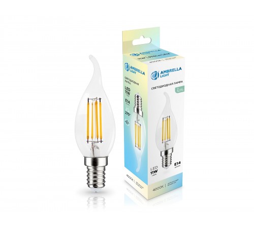 Лампа светодиодная Ambrella Light 351124 C35 Лампа светодиодная Ambrella Light 351124 C35