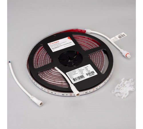 Лента светодиодная Arlight 042907 A120 RGB 24V 8mm 12 W/m IP20-IP67