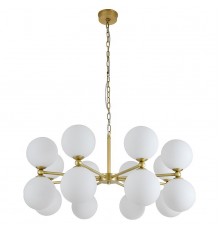 Подвесная люстра Newport 3840/80 С brass INGRID
