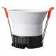 Встраиваемый светильник iLedex Technical 207-7W-D75-3000K-24DG-WH Mars