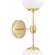 Бра LUMINA DECO LDW 6001-2 GD+WT ZODIAK