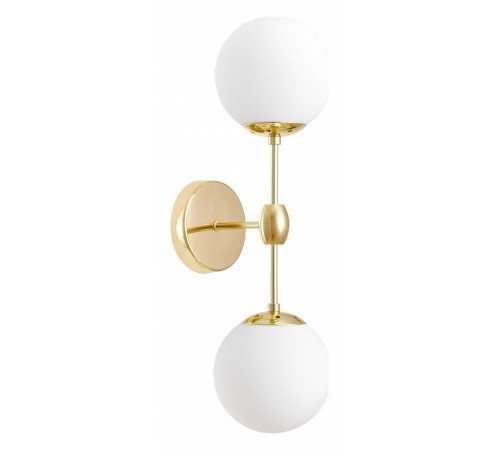 Бра LUMINA DECO LDW 6001-2 GD+WT ZODIAK Бра LUMINA DECO LDW 6001-2 GD+WT ZODIAK