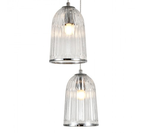 Подвесной светильник Indigo 11046/5P Chrome Lucido Подвесной светильник Indigo 11046/5P Chrome Lucido