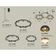 Подвесная люстра Ambrella Light XR92092000 XR