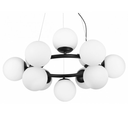 Подвесная люстра LUMINA DECO TP 2002-12 BK Fino Подвесная люстра LUMINA DECO TP 2002-12 BK Fino