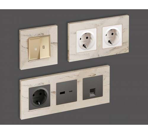 Рамка на 4 поста Ambrella Volt AF930604 Grand