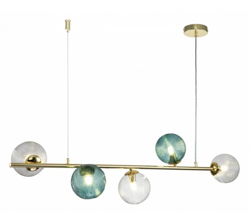 Подвесной светильник Indigo 11032/5PL Gold Selva Подвесной светильник Indigo 11032/5PL Gold Selva