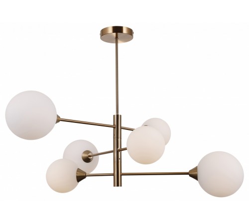 Люстра на штанге Moderli V10838-6P Molecule Люстра на штанге Moderli V10838-6P Molecule