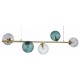 Подвесной светильник Indigo 11032/5PL Gold Selva