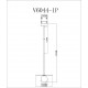 Подвесной светильник Moderli V6044-1P Scrumbel