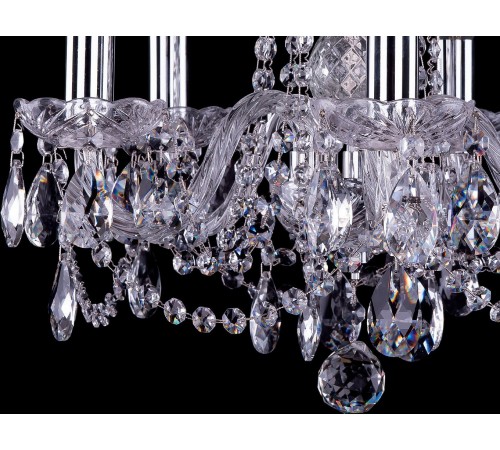 Подвесная люстра Bohemia Ivele Crystal 1402/5/141/Ni 1402 Подвесная люстра Bohemia Ivele Crystal 1402/5/141/Ni 1402