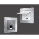 Рамка на 1 пост Ambrella Volt AF550101 Platos Металл