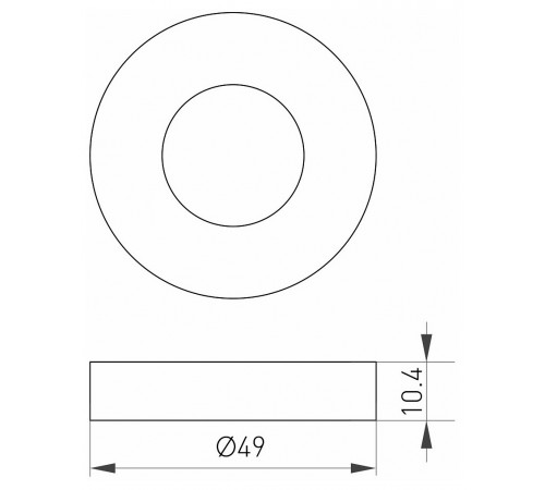 Рамка на 1 пост Arlight 024930 Deck Рамка на 1 пост Arlight 024930 Deck