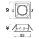 Встраиваемый светильник Mantra C0162 Comfort Gu10