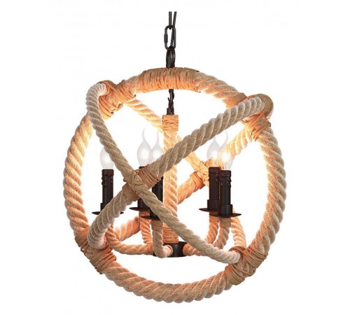 Подвесная люстра Loft it LOFT1194-5 Rope Подвесная люстра Loft it LOFT1194-5 Rope