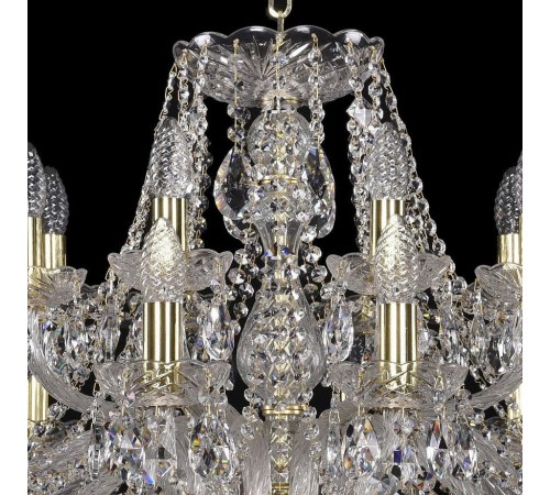 Подвесная люстра Bohemia Ivele Crystal 1413/16+8/360/G 1413 Подвесная люстра Bohemia Ivele Crystal 1413/16+8/360/G 1413