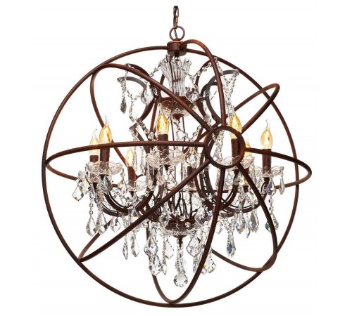 Подвесная люстра Loft it LOFT1897/8 Foucaults Orb Crystal Подвесная люстра Loft it LOFT1897/8 Foucaults Orb Crystal