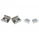 Набор заглушек и скоб для профиля Uniel UL-00000622 UFE-N02 SILVER A POLYBAG