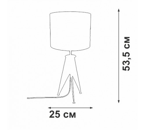 Настольная лампа декоративная Vitaluce V28340-1/1L V28340 Настольная лампа декоративная Vitaluce V28340-1/1L V28340