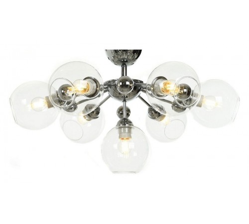Люстра на штанге LUMINA DECO LDC 8040-7 CHR+PR Devoli Люстра на штанге LUMINA DECO LDC 8040-7 CHR+PR Devoli