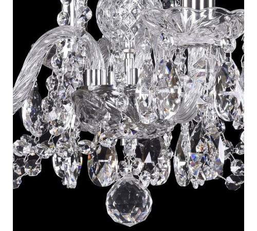 Подвесная люстра Bohemia Ivele Crystal 1402/4/141/Ni 1402 Подвесная люстра Bohemia Ivele Crystal 1402/4/141/Ni 1402